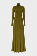 Jade Dress - Olive Green