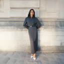 Farida Dress - Dark Grey