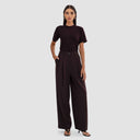 Dalia Trousers - Plum