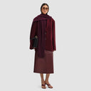 Anastasia Cashmere Jumper - Burgundy