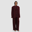 Dalia Blazer - Burgundy