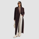 Dana Long Blazer Abaya - Plum