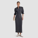 Farida Dress - Dark Grey