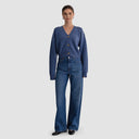 Myo Cashmere Cardigan - Blue