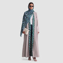 Verde Abstract Reversible Abaya - Limited 10 pieces