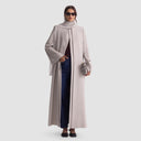 Reem Long Blazer Abaya - Beige