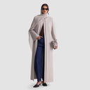 Reem Long Blazer Abaya - Beige