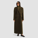 Layal Coat - Olive Green