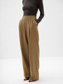 Luiza Signature Pants - Olive Green