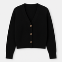 Myo Cashmere Cardigan - Black
