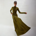 Jade Dress - Olive Green