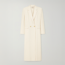 Noura Long Blazer Abaya - Off White