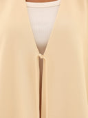 Almaha Long Jacket Abaya - Soft Yellow
