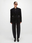 Safia Short Coat - Black