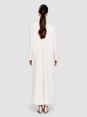 Amara Long Jacket Abaya - Off White