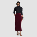 Dalia Skirt - Burgundy
