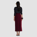 Dalia Skirt - Burgundy