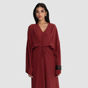 Muriella Dress - Burnt Red