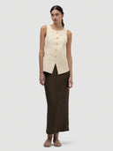 Manel Vest - Soft Yellow