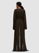 Pamela Kimono Abaya - Brown