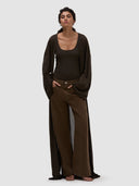 Pamela Kimono Abaya - Brown