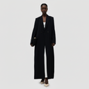 Iconic Long Blazer Abaya - Black
