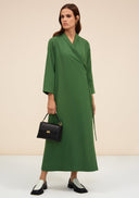 Maha Wrap Dress - Green