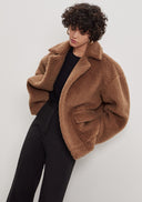 Hend Teddy Jacket - Light Brown