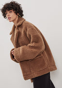 Hend Teddy Jacket - Light Brown
