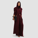 Dalia Top - Burgundy