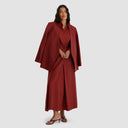 Shamsa Blazer - Burnt Red