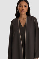 Rana Long Jacket - Brown