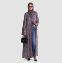 Petal Abstract Reversible Abaya - Limited 10 pieces