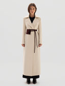 Zeena Belt & Envelope - Burgundy