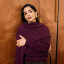 Anastasia Cashmere Jumper - Burgundy