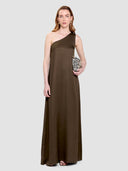 Morin Dress - Ash Brown