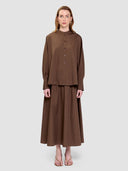 Wadha Shirt - Brown