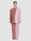 Zelda Blazer - Two-Tone Rosewood & Soft Pink