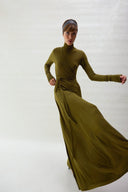 Jade Dress - Olive Green