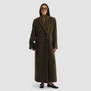 Layal Coat - Olive Green