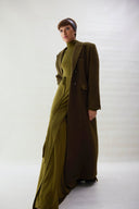Layal Coat - Olive Green