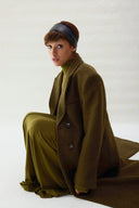 Layal Coat - Olive Green