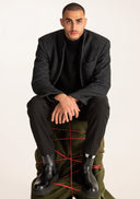 Leon Jacket Coat - Charcoal