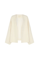 Samah Poncho coat- Off-White