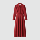 Siena Dress - Burnt Red
