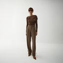 Eva Top - Light Brown