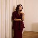 Dalia Blazer - Burgundy