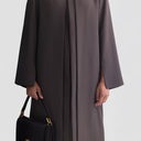 Reem Long Blazer Abaya - Mocha