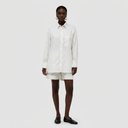 Maya Shirt - White/Black Pinstripe