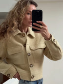 Bonnie Jacket - Soft Yellow